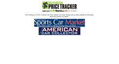 Desktop Screenshot of collectorcarpricetracker.com